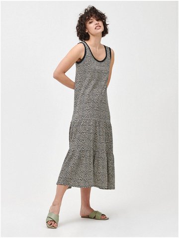 Barevné dámské šaty sleeveless tiered maxi dress GAP