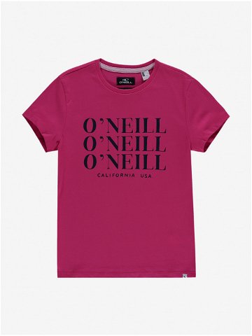 Tmavě růžové holčičí tričko O Neill All Year