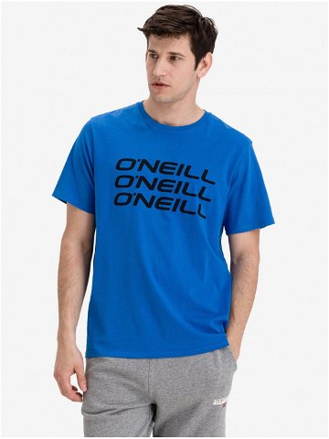 Modré pánské tričko O Neill Triple Stack