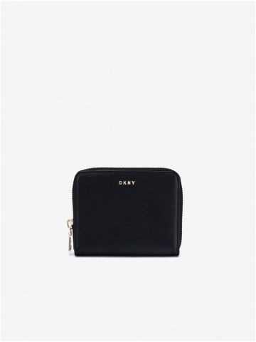 Černá dámská kožená malá peněženka DKNY Bryant