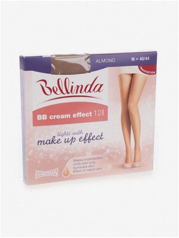 Tělové dámské punčochové kalhoty s make-up efektem Bellinda BB CREAM 12 DEN