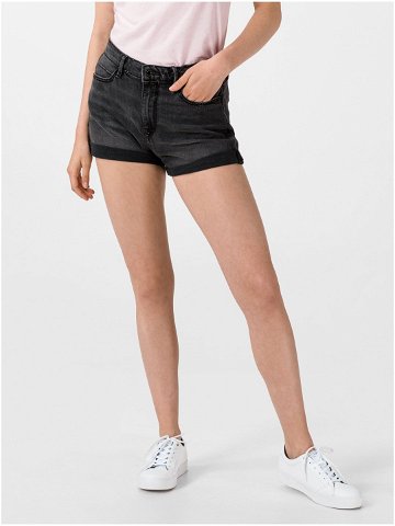 Černé dámské džínové šortky Guess Gemma