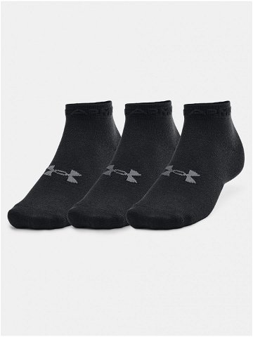 Ponožky Under Armour Essential Low Cut 3Pk – černá