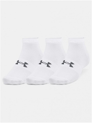 Ponožky Under Armour Essential Low Cut 3Pk – bílá