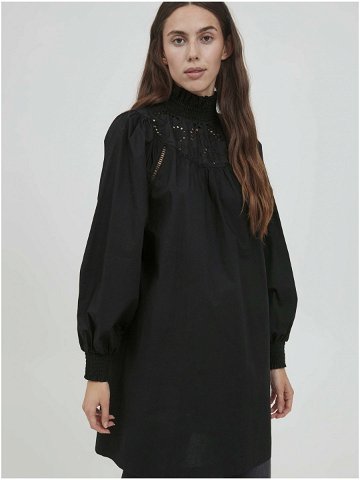 Černé dámské šaty ICHI