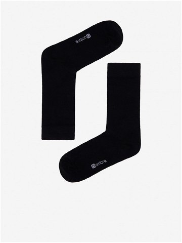 Sada tří párů černých pánských ponožek Ombre Clothing