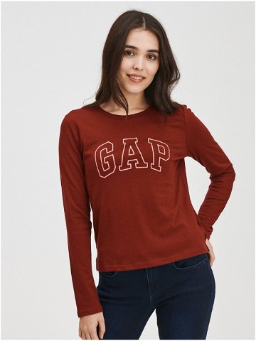 Červené dámské tričko easy s logem GAP