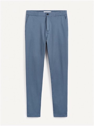Modré pánské kalhoty Celio