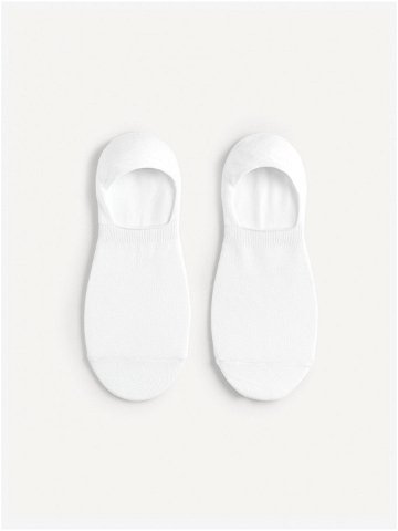 Bílé ponožky Celio Misible
