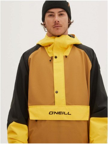 Žluto-hnědá pánská bunda O Neill