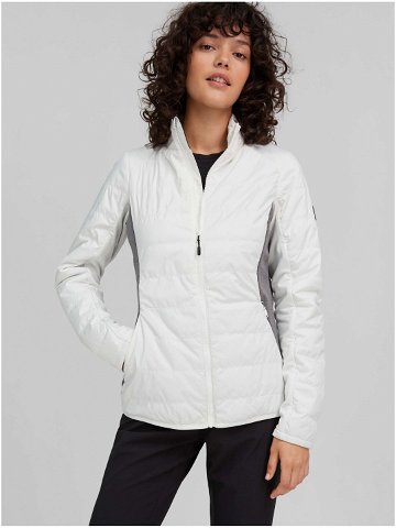 Bílá dámská prošívaná sportovní bunda O Neill Light Insulator Jacket
