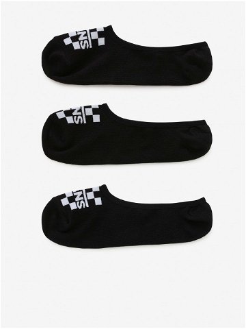 Sada tří vzorovaných nízkých ponožek VANS
