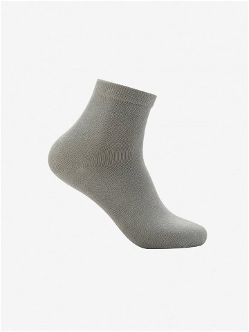 Šedé unisex ponožky – 2 páry ALPINE PRO 2ULIANO