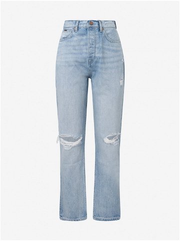 Světle modré dámské straight fit džíny Pepe Jeans Celyn