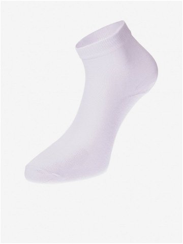 Bílé unisex ponožky – 2 páry ALPINE PRO 2ULIANO