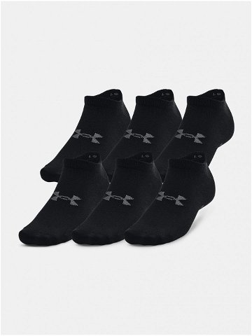 Ponožky Under Armour UA Essential No Show 6pk – černá