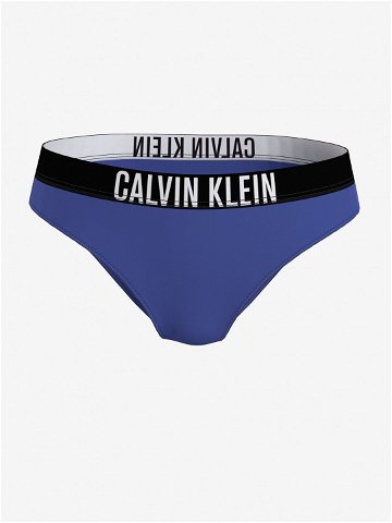 Modrý dámský spodní díl plavek Calvin Klein