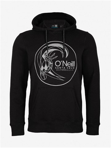 Černá pánská mikina s kapucí O Neill Circle Surfer