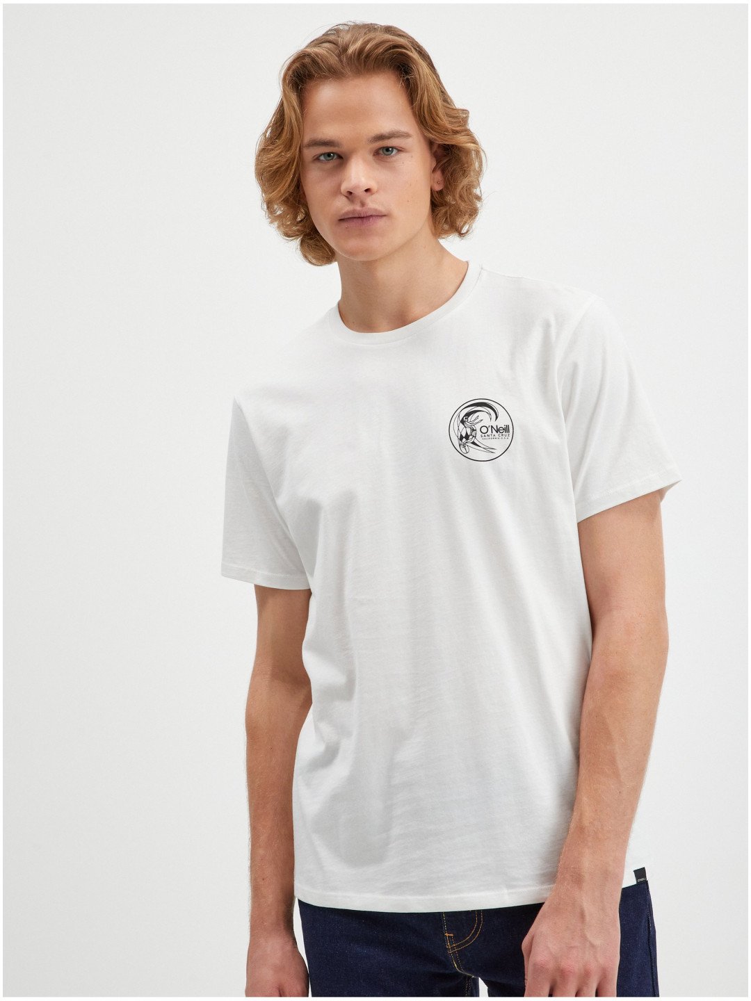 Bílé pánské tričko O Neill Circle Surfer