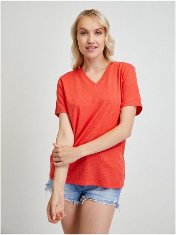 Červené dámské basic tričko O Neill