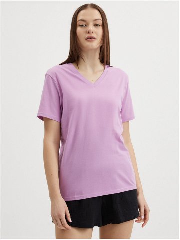 Světle fialové dámské tričko O Neill