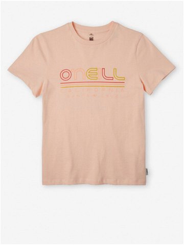 Světle růžové holčičí tričko O Neill All Year