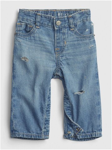 Modré klučičí džíny z organické bavlny GAP