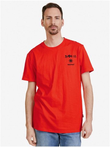 Červené pánské tričko SAM 73 Terence