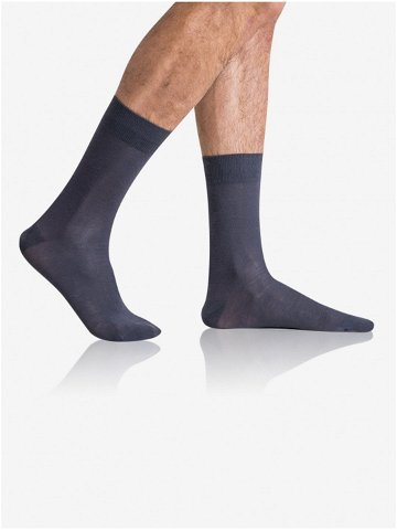 Tmavě šedé pánské ponožky Bellinda GREEN ECOSMART MEN SOCKS