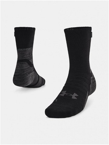 Ponožky Under Armour UA ArmourDry Run Wool – černá