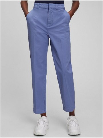 Modré dámské kalhoty GAP