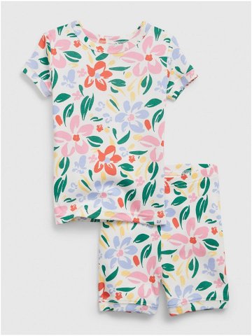 Barevné klučičí pyžamo krátké floral GAP