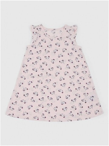 Růžová holčičí košile noční s jednorožci GAP