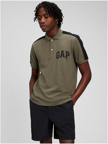 Zelené pánské polo tričko s logem GAP