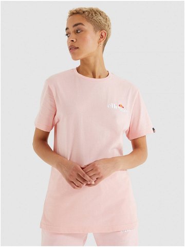 Světle růžové dámské oversize tričko Ellesse Kittin