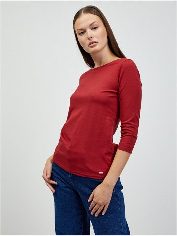 Červené dámské basic tričko ZOOT lab Zion