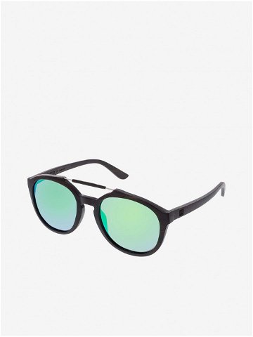 VeyRey Sluneční brýle dřevěné polarizační oválné Maple zelené