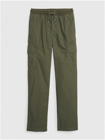 Zelené klučičí kalhoty kapasáče GAP