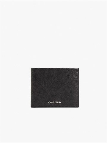 Černá pánská kožená peněženka Calvin Klein