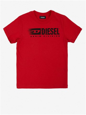 Červené klučičí tričko Diesel