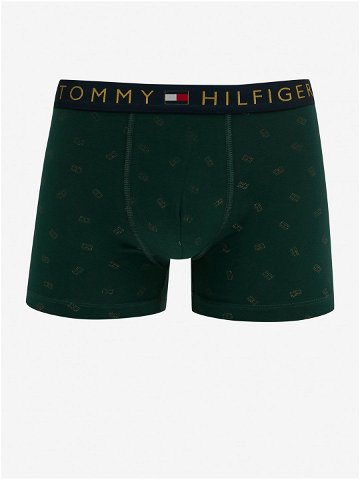Sada pánských boxerek a ponožek v modré a zelené barvě Tommy Hilfiger