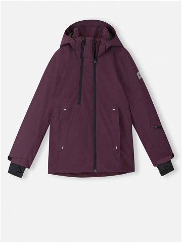 Tmavě fialová holčičí nepromokavá zimní bunda Reima Reimatec