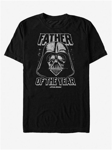 Černé unisex tričko ZOOT Fan Darth Vader Father Of The Year