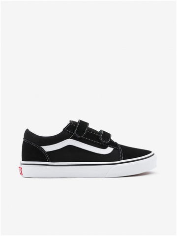 Černé dětské tenisky se semišovými detaily VANS Old Skool