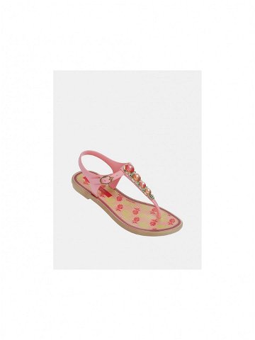 Růžové holčičí sandály Grendha