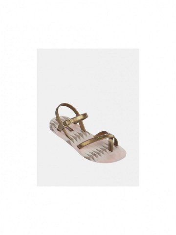 Holčičí sandály ve zlaté barvě Ipanema