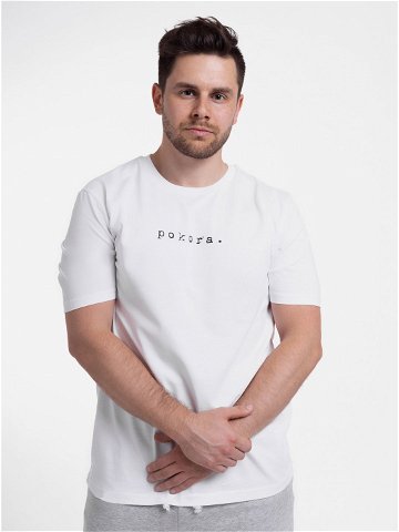 Bílé pánské tričko ZOOT Original pokora
