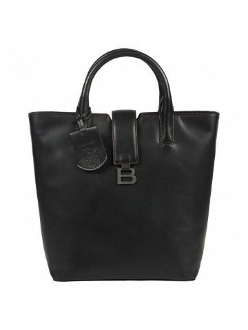 Dámská kožená kabelka Burkely Borste – černá