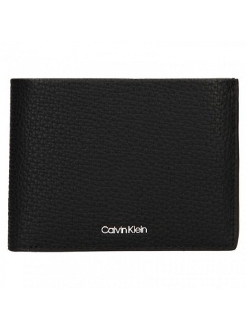 Pánská kožená peněženka Calvin Klein Venok – černá