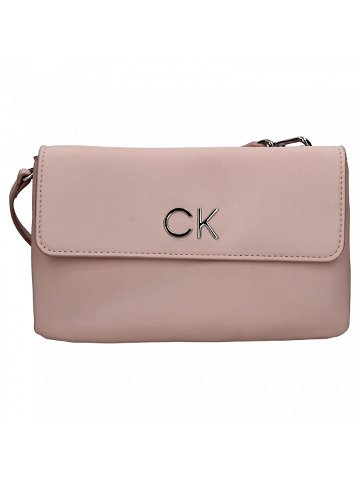 Dámská crossbody kabelka Calvin Klein Locka – růžová